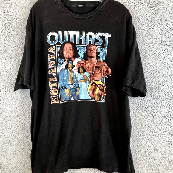 OutKast Hotlanta Hip-Hop T-Shirt Size 2XL XXL Rap Tee - Picture 1 of 4
